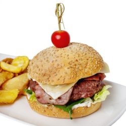 HAMBURGUESA VOLCANICA