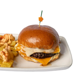HAMBURGUESA LAVA